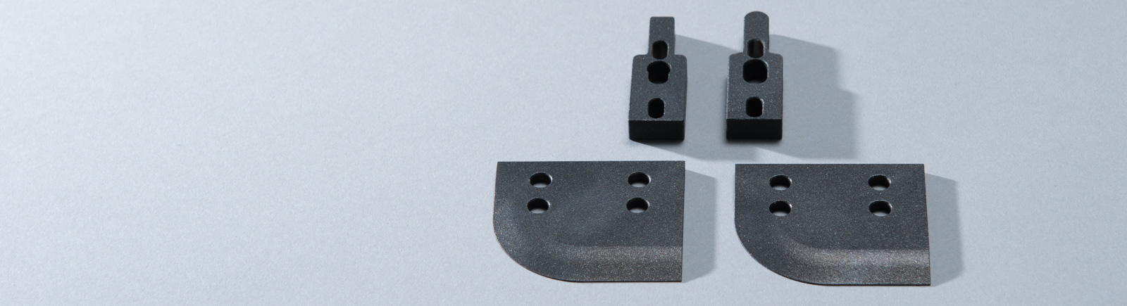 Construction parts coated with PTFE coating as nonstick coating